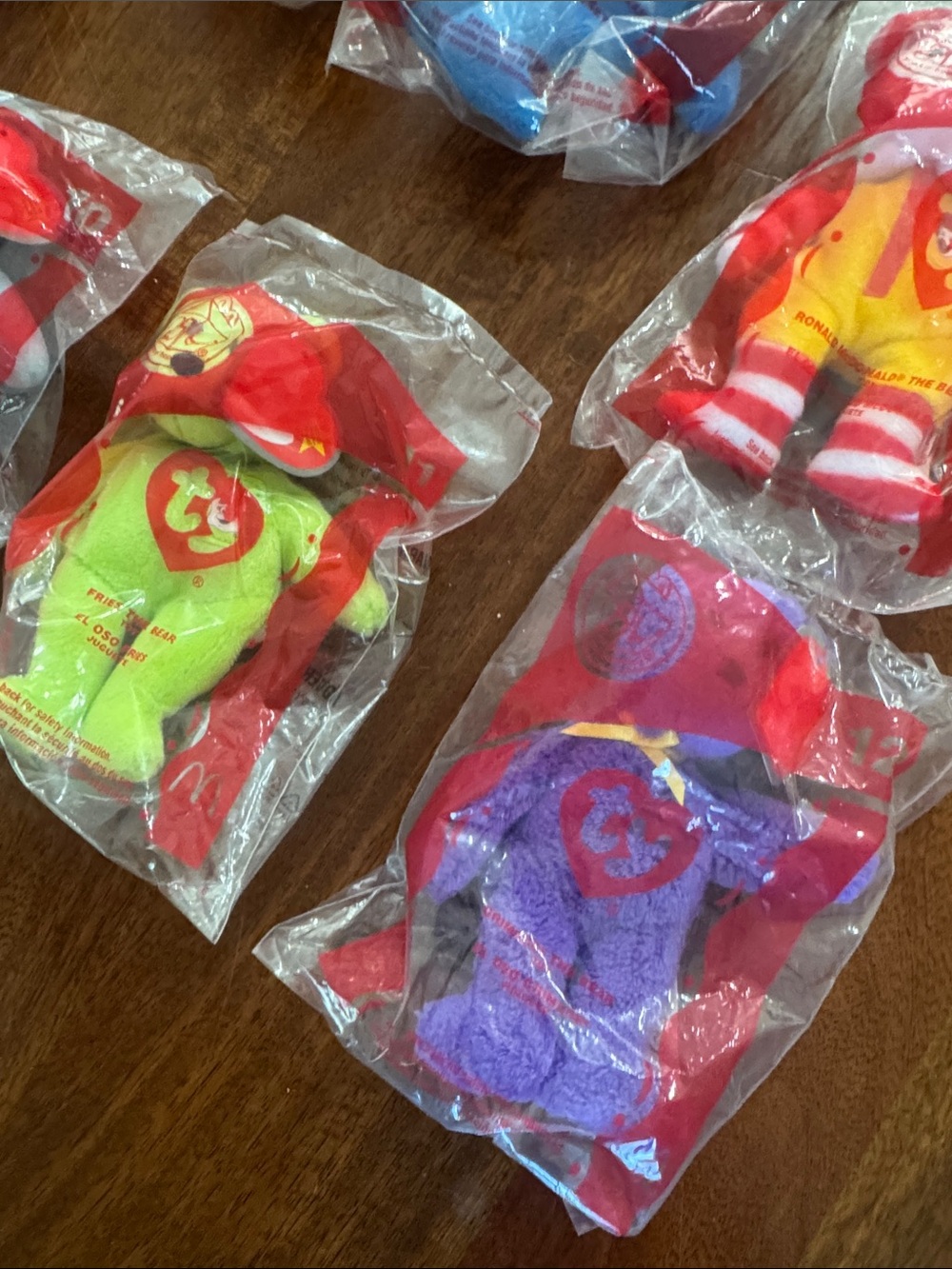 2004 New Full Set McDonalds Teenie Beanie collab with original Happy Meal Box - Picture 9 of 14